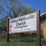 United Methodist Church of Evergreen - HDU Monument